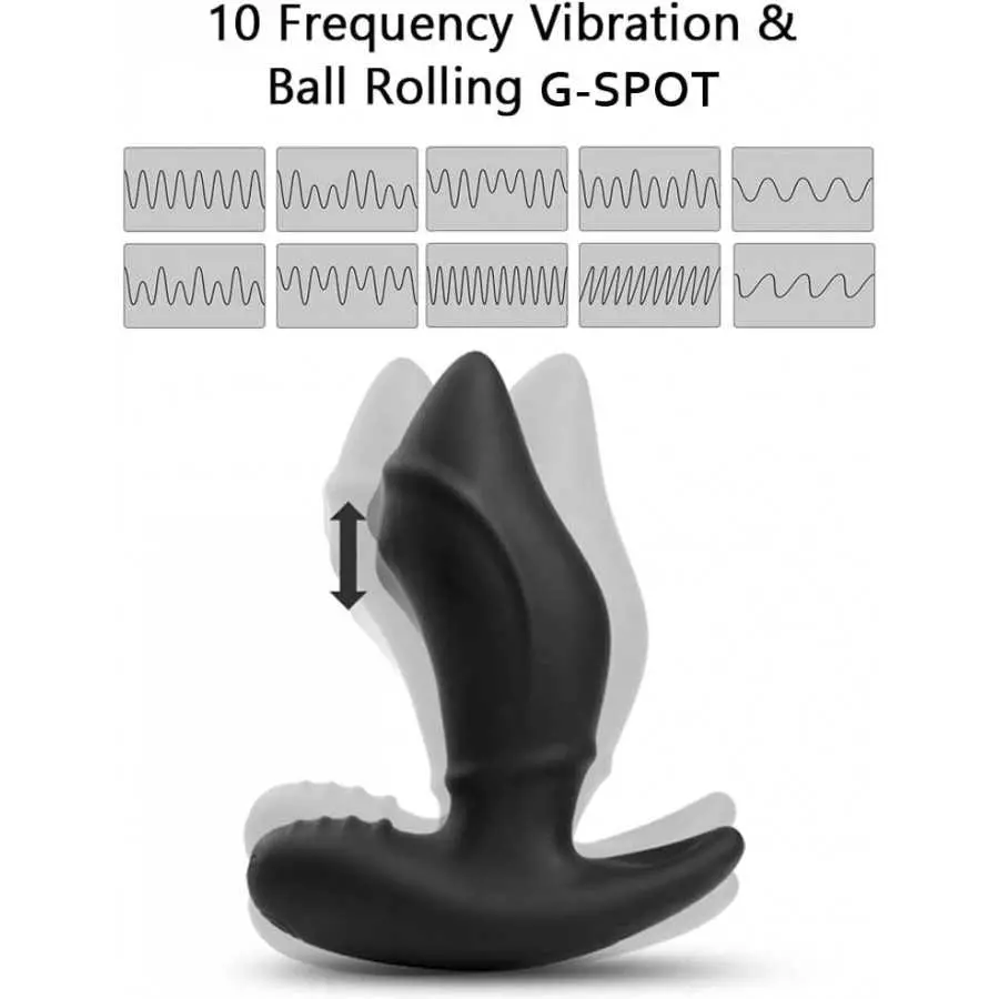 Remote Control Vibration (Carbon Black)