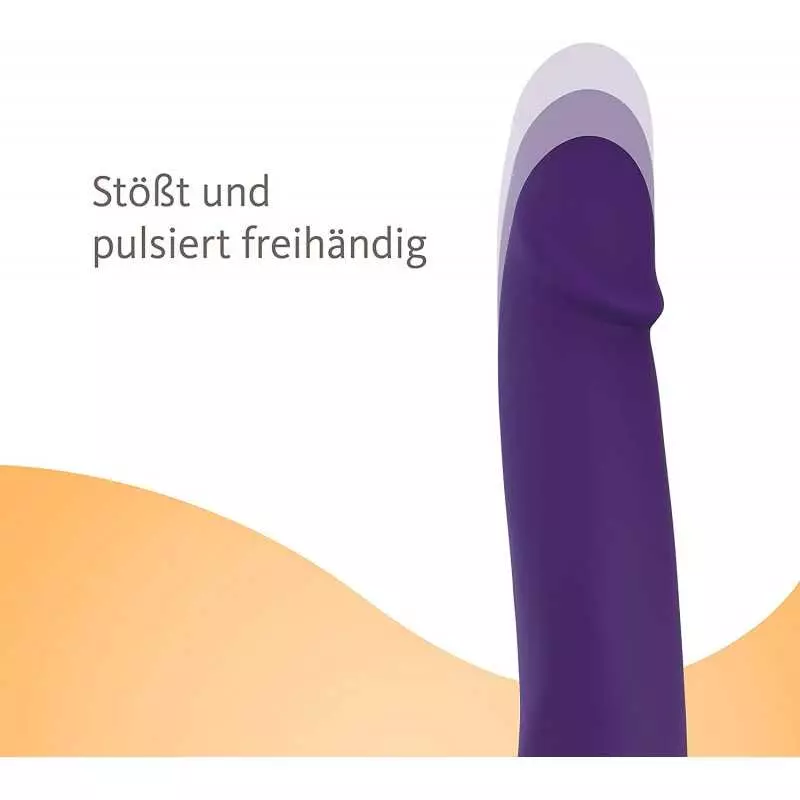 Fun Factory Adult Toys | STRONIC Series Dildo Vibrator | Realistic Thrusting Vibrator | Personal Massager for Women, Men and Cou