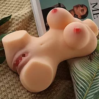 5.38lb Sex Doll Torso Male Masturbator - Jaspik Realistic Pussy Doll for Men, Female Sex Doll with Big Boobs and Tight Vaginal &