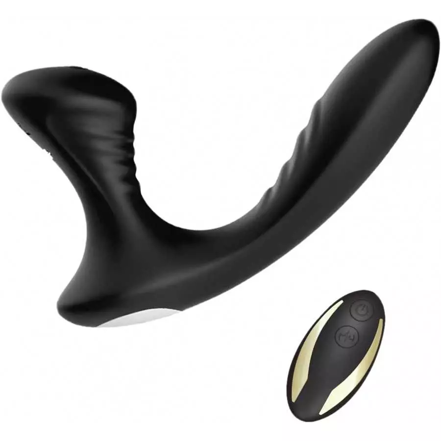 STIRLOVE Anal Vibrator Prostate Massager with Remote Control, 9 Speeds Male G spot Stimulator Rechargeable Adult Anal Sex Toys f STIRLOVE Anal Vibrator Prostate Massager with Remote Control, 9 Speeds Male G spot Stimulator Rechargeable Adult Anal Sex Toys f