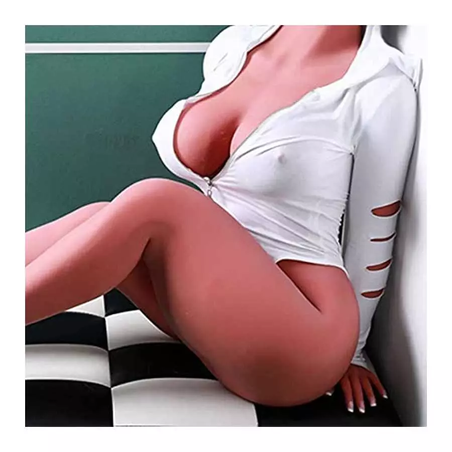 5.3ft Sex Doll Male for Women Torso Full Body Adult, Life Size Silicone Female Doll Full Body Sex Doll Realistic Sex Dolls Male 