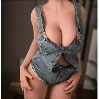 Sex Doll Big Jelly Boobs Female Torso Full Size TPE Silicone Doll Male Sex Doll Lives Like a Full Size Doll Love Sex Ship from U