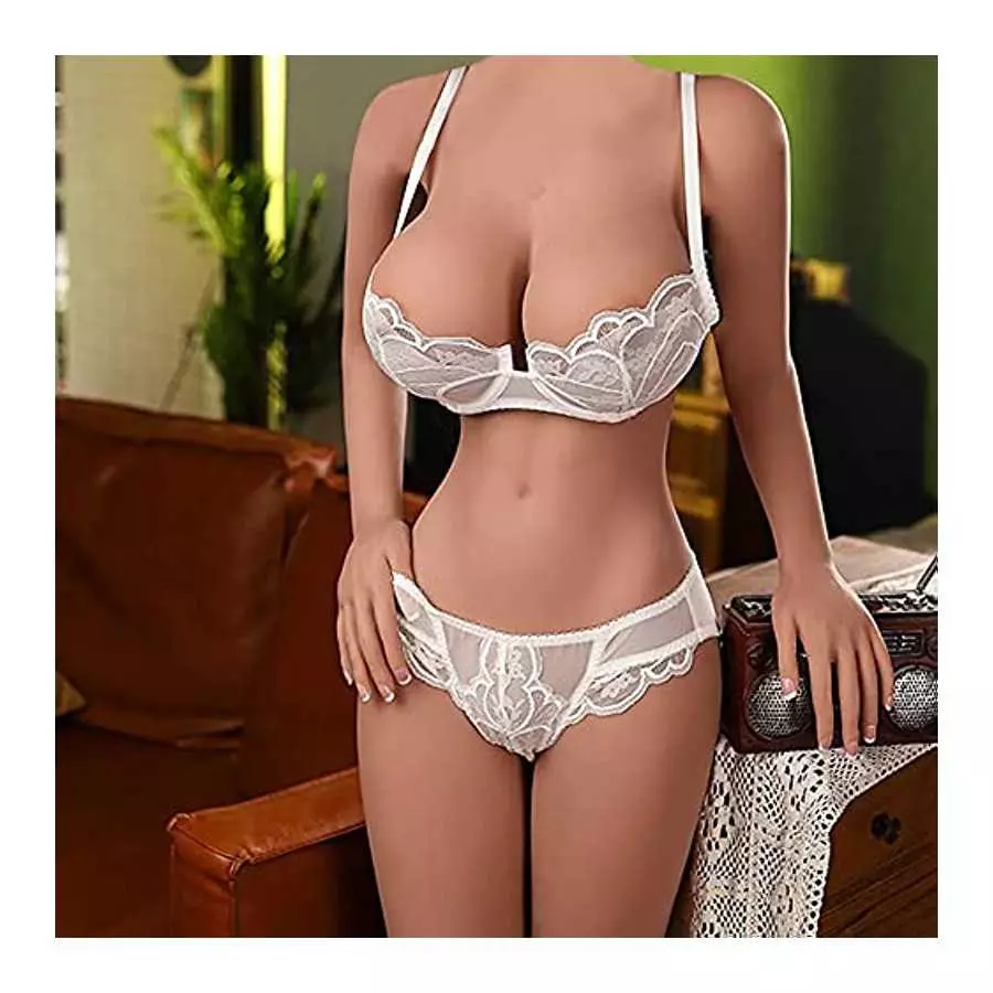 Big Breast Sex Doll 5.23FT Sexy TPE Female Torso Doll Men Love Doll Adult Sex Toy, US Shipping