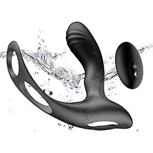 Prostate Massager for Men, Vibrating Anal Plug, Anal Sex Toys, Male Vibrator, Anal Massager, Anal Vibrator, Vibrator with Dual M Prostate Massager for Men, Vibrating Anal Plug, Anal Sex Toys, Male Vibrator, Anal Massager, Anal Vibrator, Vibrator with Dual M