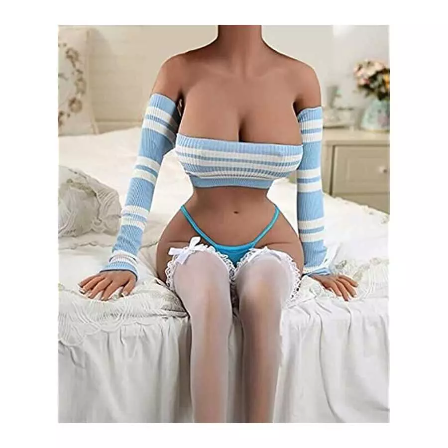 Sex Doll Full Size Realistic Silicone Male Female Life Size Sex Doll for Men Lifesize Real Adult Torso Sex Doll Life Size TPE Se