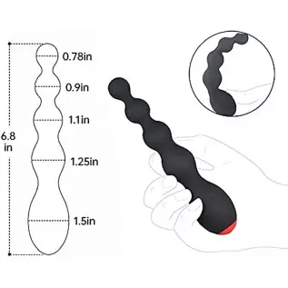FST Anal Bead 12 Modes Vibrating Butt Plug Rechargeable Prostate Massager Vibrator for Men Women FST Anal Bead 12 Modes Vibrating Butt Plug Rechargeable Prostate Massager Vibrator for Men Women