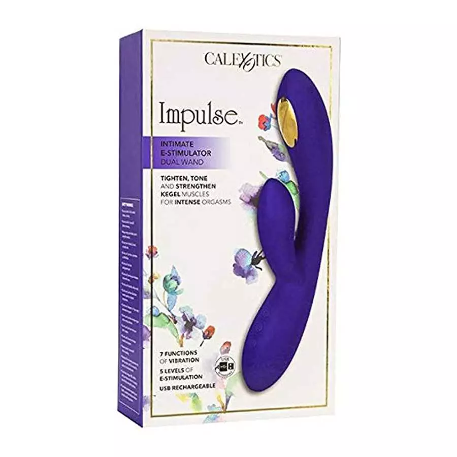 CalExotics SE-0630-50-3 Impulse™ Intimate E-Stimulator Dual Wand