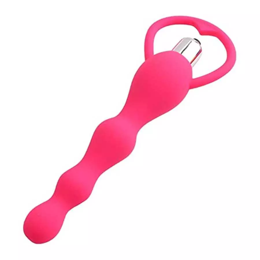 Vibrating Anal Beads Butt Plug, Graduated Design Silicone Anal Vibrator with 10 Vibration Modes Waterproof G-spot Anal Sex Toy f Vibrating Anal Beads Butt Plug, Graduated Design Silicone Anal Vibrator with 10 Vibration Modes Waterproof G-spot Anal Sex Toy f