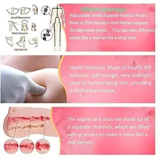 Sex Doll for Men Realistic TPE Full Body Sex Dolls Adult Toys Life Size Female Torso Full Size Standing Feet Live Dolls Male Toy