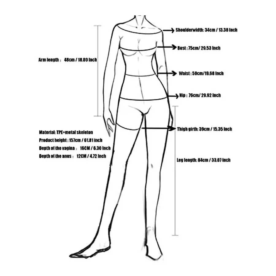 157cm Realistic Sex Silicone for Men Female Life Size Sex Doll Men Lifesize Real Adult Torso Full Body Sex Doll Life Size TPE Se