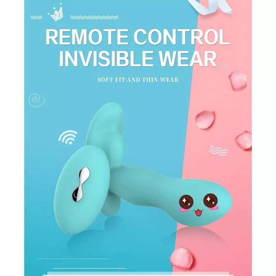 Anal Vibrator Sex Toy Prostate Massager for Men 10 Speed Vibration Wearable Vibrating Butt Plug for Advanced Players Anales Plug