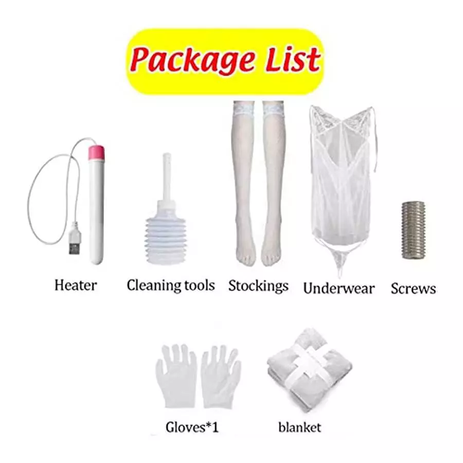 Realistic Full Size Sex Doll, 167cm Silicone Sexy Underwear Live Doll Adult Love Dollsforman, US Stock