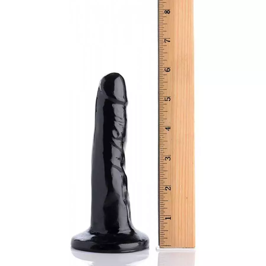 8 Inch Slim Dildo- Flesh