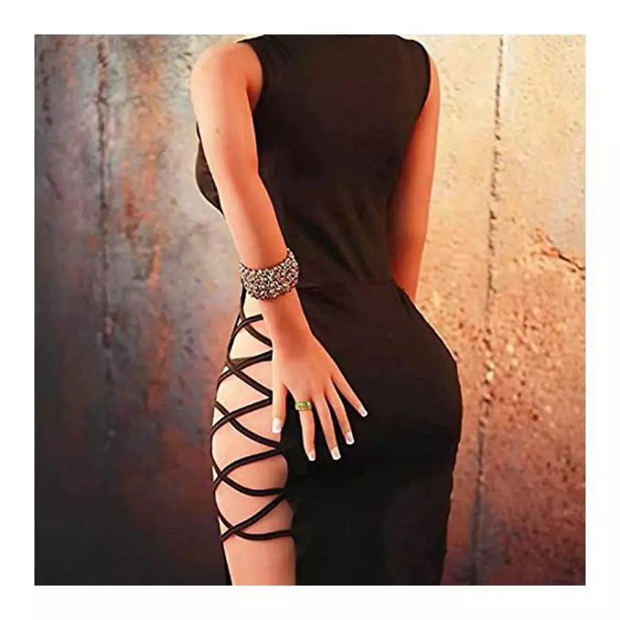 Life-Sized Sex Doll Male Masturbator Sex Toys for Men with Realistic Boobs Pussy Ass Butt with Feet Standing Adult Sex Doll for 