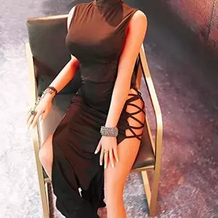 Life-Sized Sex Doll Male Masturbator Sex Toys for Men with Realistic Boobs Pussy Ass Butt with Feet Standing Adult Sex Doll for 