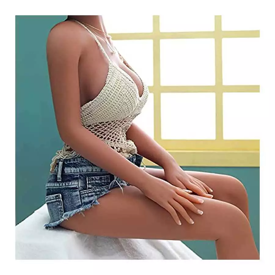 Big Breast Sex Doll Women's Torso Full Size TPE Silicone Doll Full Body Sex Doll for Men Life Like Full Size Doll Love Sex Ship 