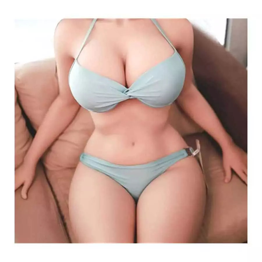 Women's Torso Big Boobs Sex Doll TPE Silicone Doll Sex Female Doll Torso Sex Life Size Sex Doll Life Like Full Size Doll Love Se