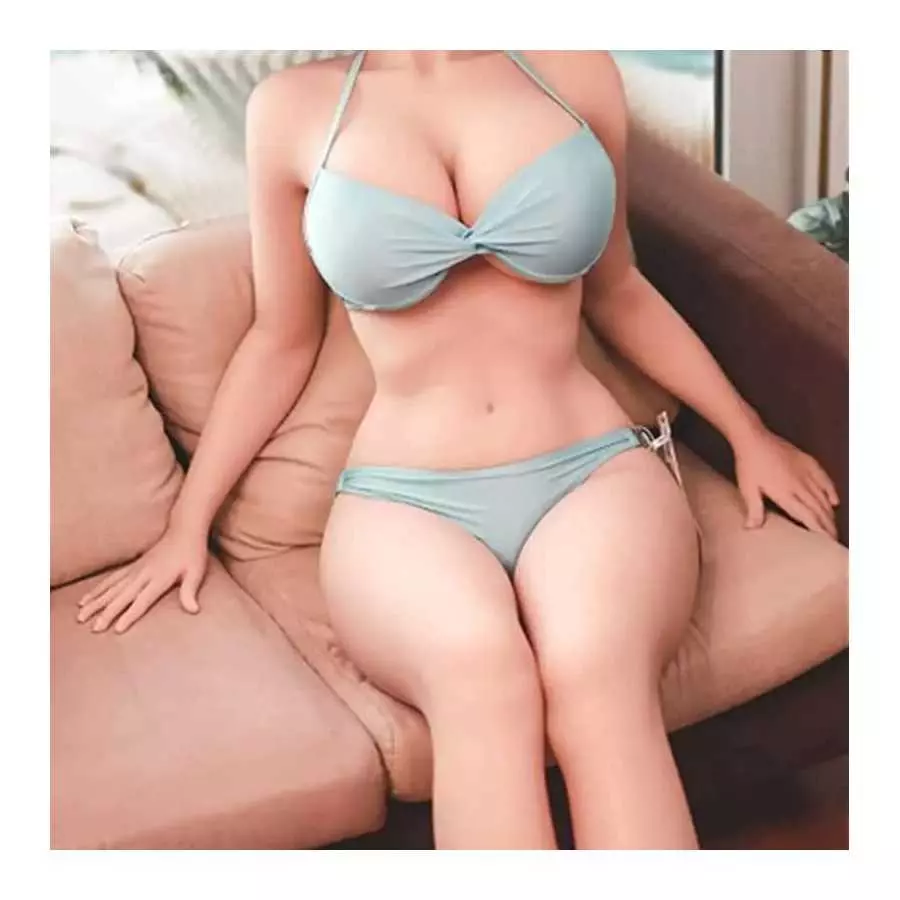Women's Torso Big Boobs Sex Doll TPE Silicone Doll Sex Female Doll Torso Sex Life Size Sex Doll Life Like Full Size Doll Love Se
