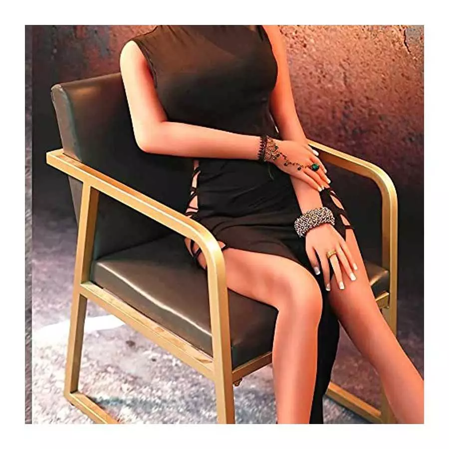 Sex Doll Male Realistic Life Size Torso Male Stroker Sex Toy for Mens Silicone Adult Butt Toy for Men Pleasure with Skeleton and