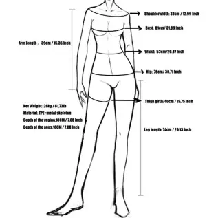 Silicone Doll Full Body Sex, Life Size Female Dolls Full Size, Sex Dolls for Men Female Torso, Adult Dolls for Men Pleasure, Dol