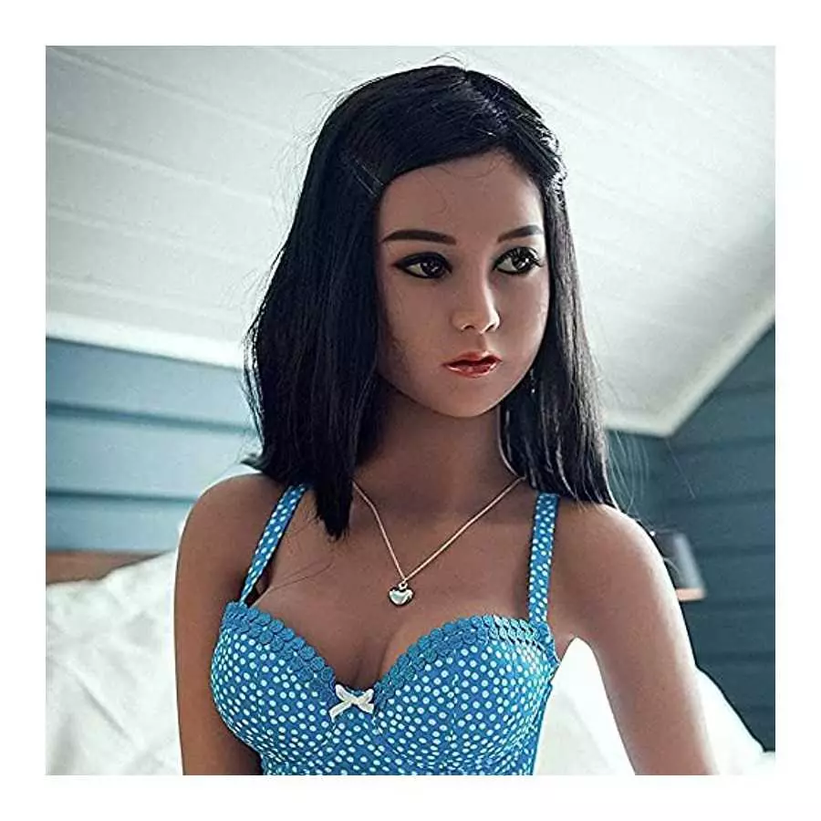 8LB Tan Skin Sex Doll Head Male Masturbator with Realistic Face for Life Size Sex Doll Female Torso Lifelike Adult Love Doll Sex