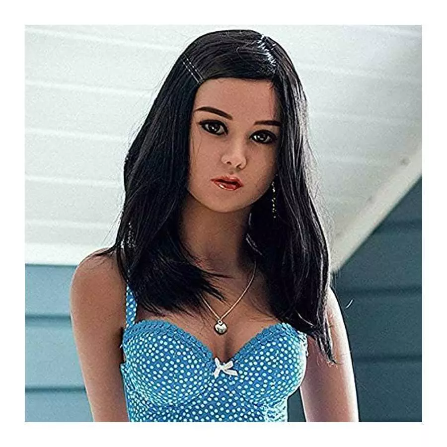 8LB Tan Skin Sex Doll Head Male Masturbator with Realistic Face for Life Size Sex Doll Female Torso Lifelike Adult Love Doll Sex