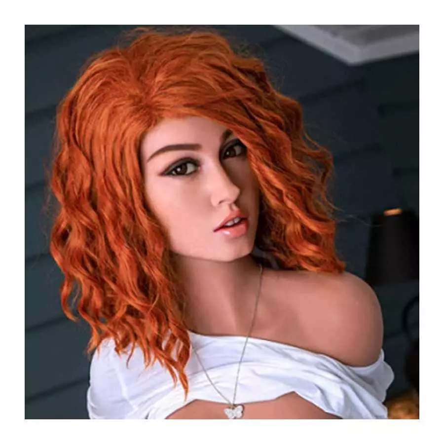 Male Masturbator Sex Doll Head Silicone Sex Realistic Face with Mouth Sex Stroker Adult Toys Love Dolls Head for Female Torso Ma