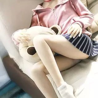 Silicone Sex Doll for Men Realistic TPE Full Body Doll Adult Toys Life Size Female Torso Full Size with Standing Feet Flat Chest