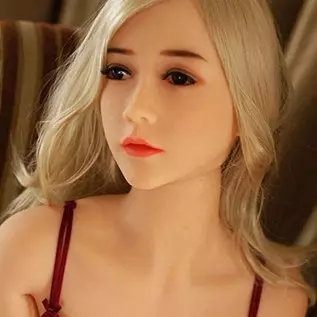 Silicone Sex Doll Head with Asian Women's Face, White Skin Adult Toy Lifelike Male Toys Skeleton Beauty Women for Man Adult Love
