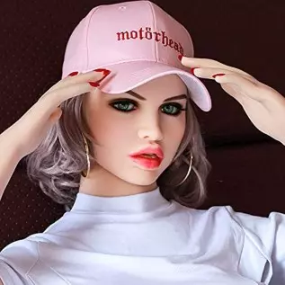 Silicone Doll Head for Full Body Sex Doll Male Dolls for Women TPE Full Body Sex Dolls Head Made of TPE Material Easy to Clean N