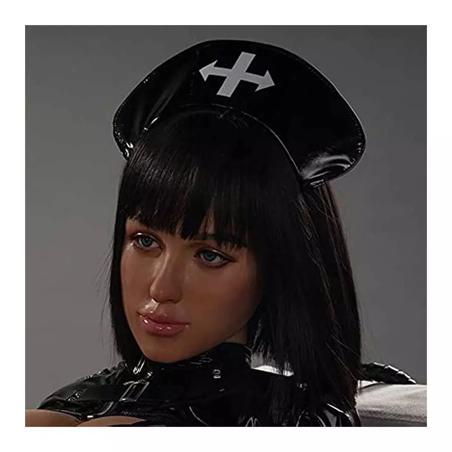 Lifelike Sex Doll Head for Sex Doll with European Adult Female Face Made of Silicone Dolls Head for Real Sex Suitable for Dolls 