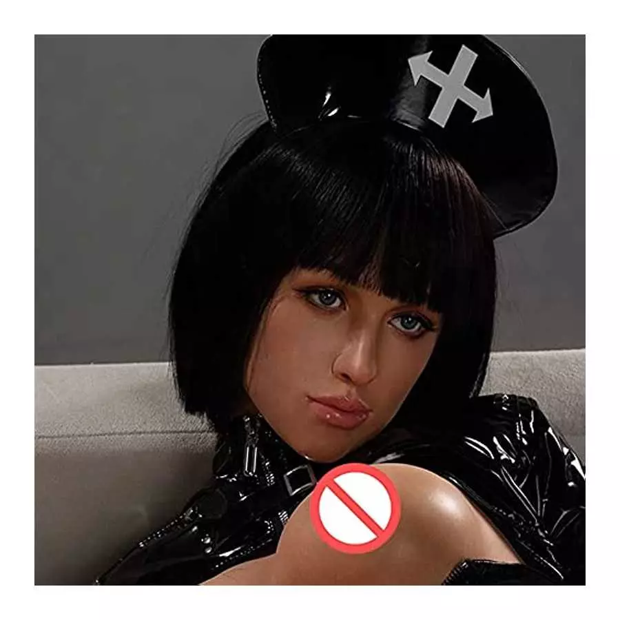 Lifelike Sex Doll Head for Sex Doll with European Adult Female Face Made of Silicone Dolls Head for Real Sex Suitable for Dolls 