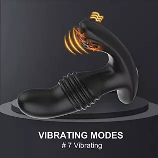 Thrusting Anal Plug Vibrator for Men Women - Wireless Remote 7 Vibrating 3 Thrusting Adult Sex Toy Pleasure Devices Anales Plugs Thrusting Anal Plug Vibrator for Men Women - Wireless Remote 7 Vibrating 3 Thrusting Adult Sex Toy Pleasure Devices Anales Plugs