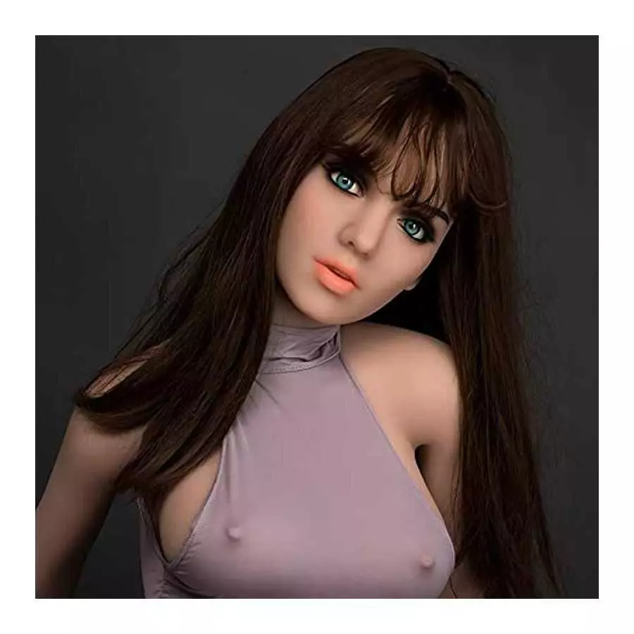 Sex Doll Head Male Masturbator with Realistic Women Face Masturbator Silicone Love Doll Pussy Ass Male Sex Toy for Men Masturbat