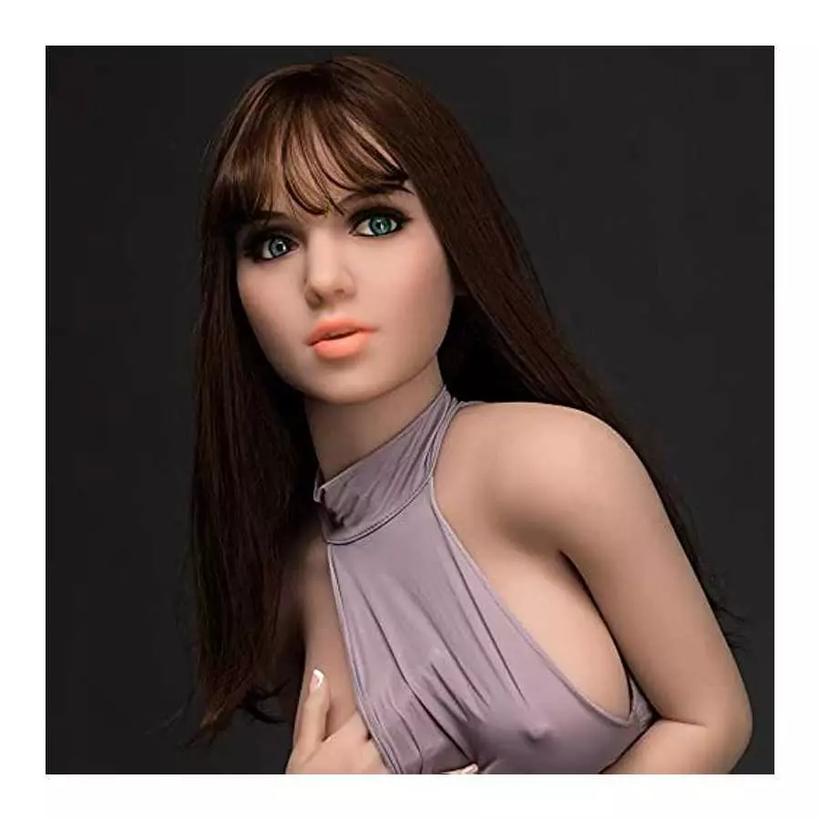 Sex Doll Head Male Masturbator with Realistic Women Face Masturbator Silicone Love Doll Pussy Ass Male Sex Toy for Men Masturbat