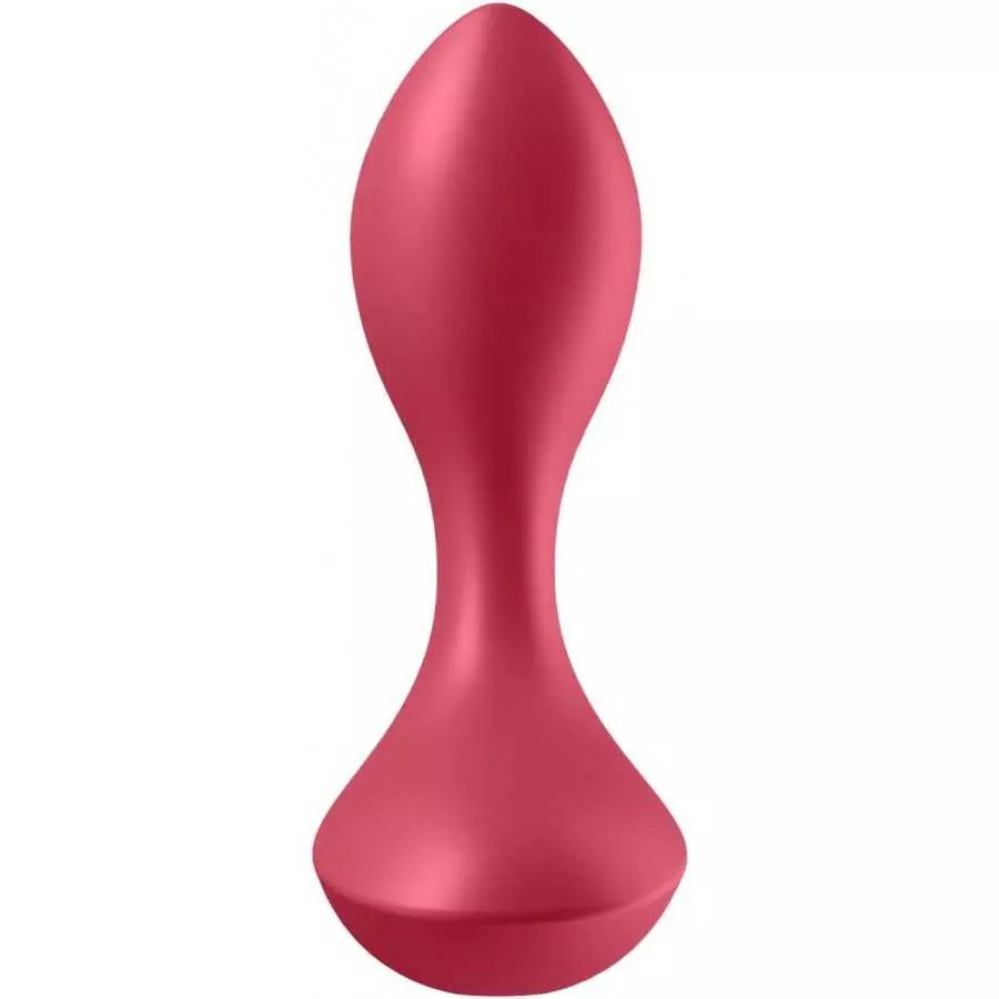 Satisfyer Backdoor Lover Anal Vibrator - Vibrating Anal Plug, Butt Plug with Curved, Probe Body and Wide Base - Suitable for Beg