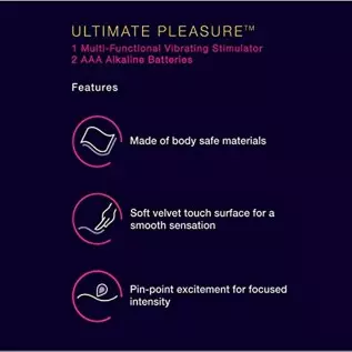 K-Y Ultimate Pleasure Personal Massager, Dual Speed, Multi-functional Vibrating Stimulator, Batteries Included, Vibrator for Ult K-Y Ultimate Pleasure Personal Massager, Dual Speed, Multi-functional Vibrating Stimulator, Batteries Included, Vibrator for Ult