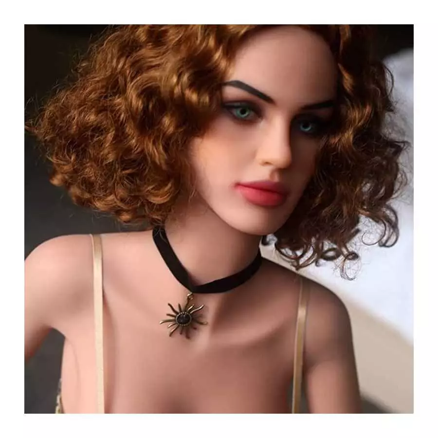 Brown Male Sex Doll Head with Realistic Face Love Doll Men Sex Dolls for Men Tight Oral for Female Masturbation Unisex Masturbat