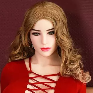 A Doll Head Male Masturbator TPE Pocket Pussy Male Sex Doll Silicone Love Sex Toy for Men Masturbation White Skin (Only Head)