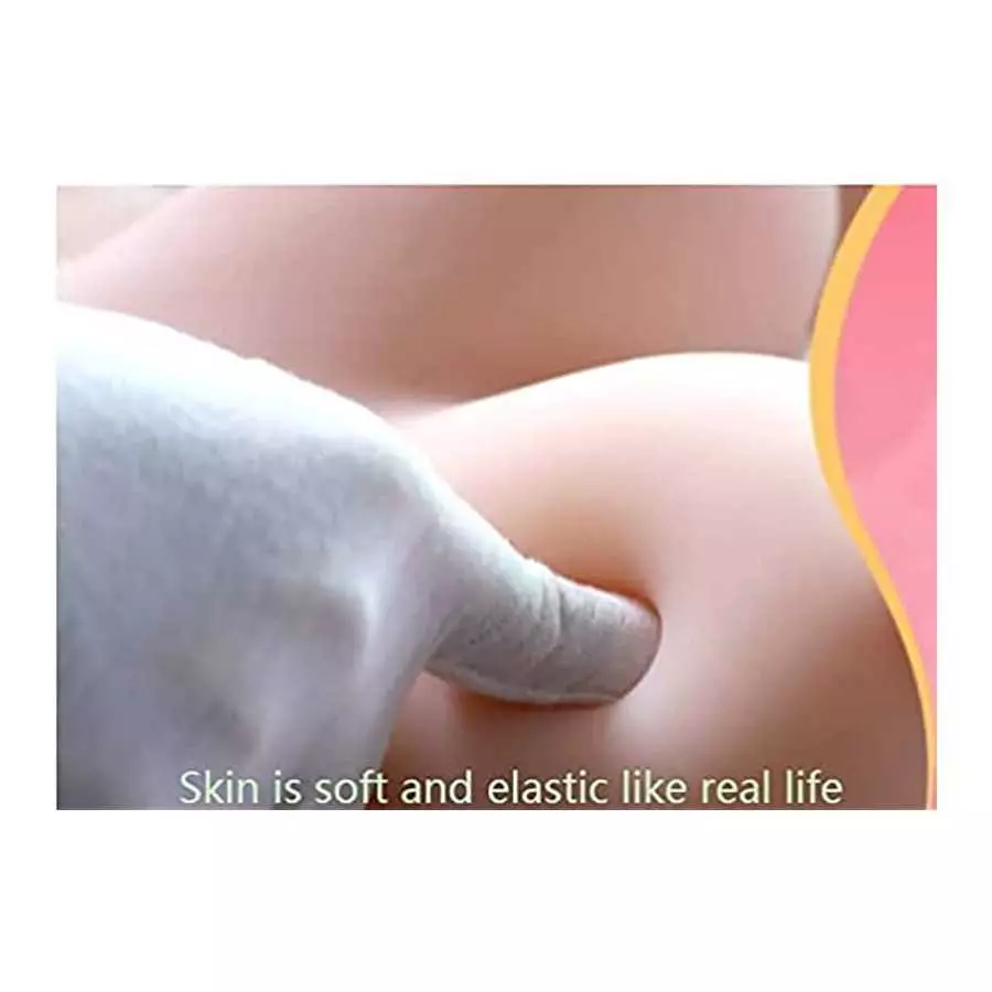 Lifelike Sex Doll, 1:1 Real TPE Torso Sex Dolls with Butt and Flexible Legs, Tight Vagina Anal Adult Love Doll Solid Male Mastur