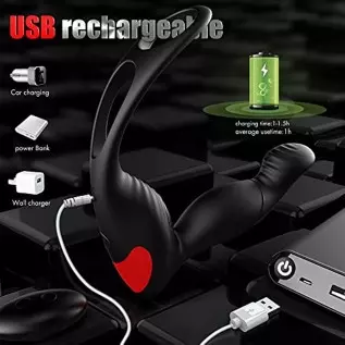 Anal Plug Silicone Dildo Male Prostate Butt Plug Female G-Spot Stimulator, Anal Bead Training Sex Toy-Adult Sex Toy for Men Wome