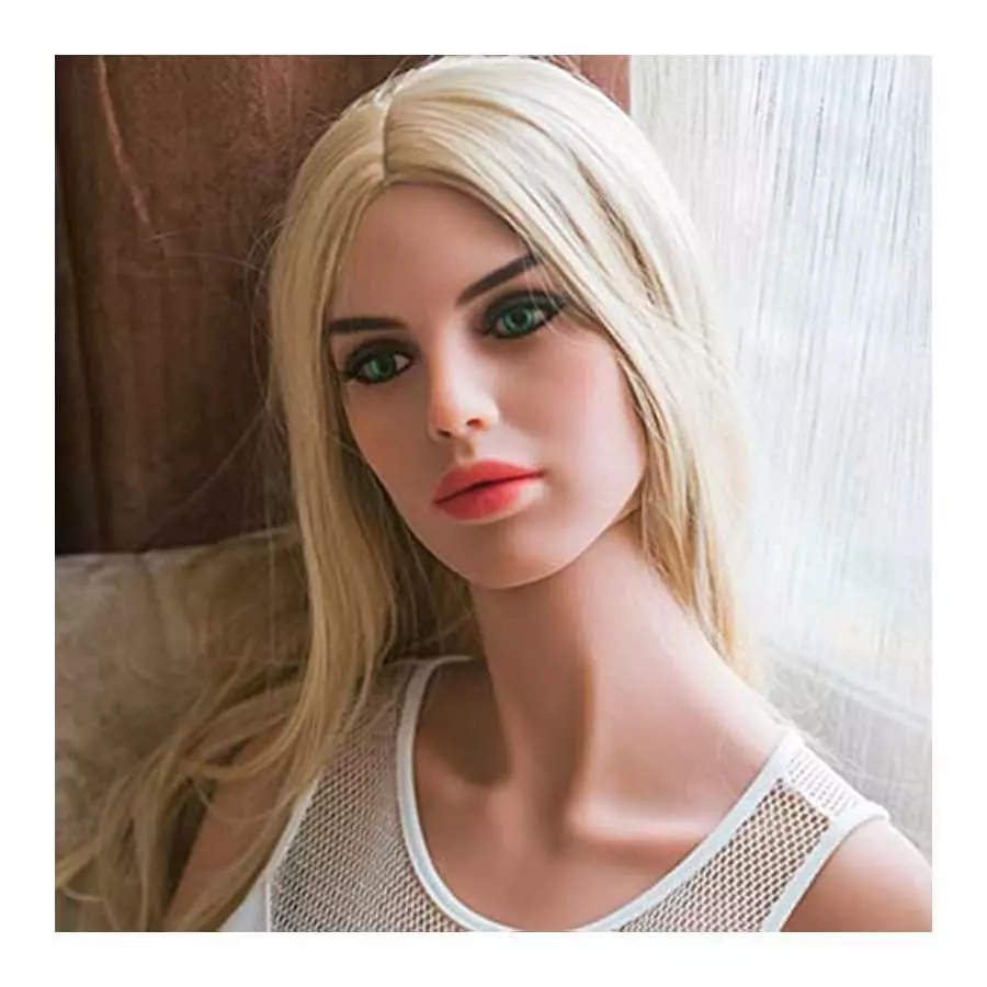 7LB Sex Doll Head Male Masturbator Sex Toys for Men Suitable Female Torso Love Doll Men’s Sex Toy Flesh Light Realistic Male Sex