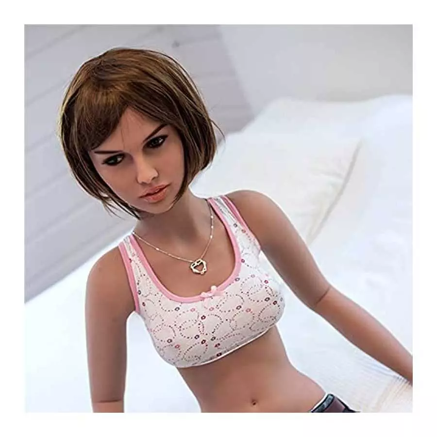 TPE Sex Doll Head for Female Life Size Male Love Sex Doll Adult Women Realistic Silicone Dolls Built-in Oral Cavity Sex for Men 