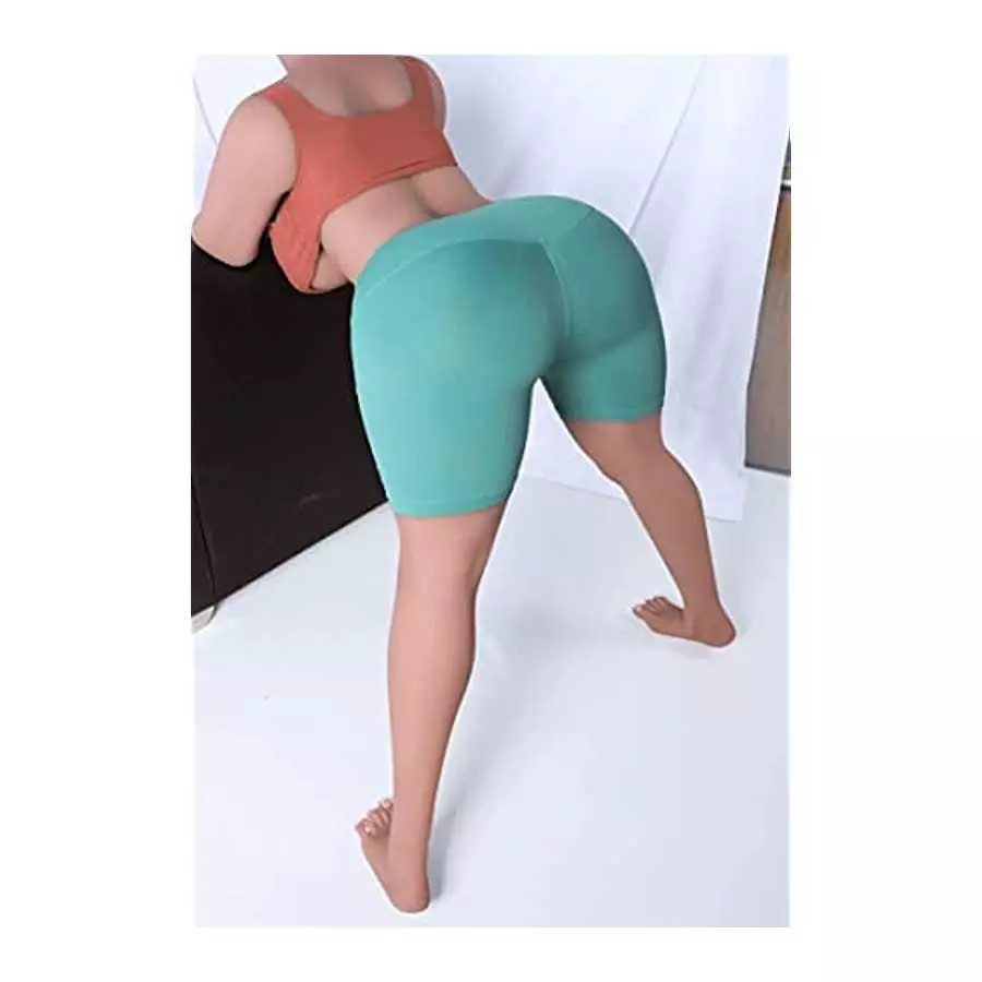 Realistic Full Size Sex Doll with 163cm Huge Butt Boobs, TPE Material Full Body Male Life Like Love Doll with Vagina Anal Sex To