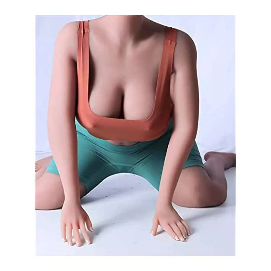 Realistic Full Size Sex Doll with 163cm Huge Butt Boobs, TPE Material Full Body Male Life Like Love Doll with Vagina Anal Sex To