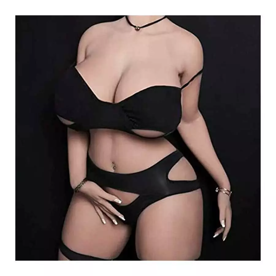 Silicone Doll TPE Sex Doll Standing Belt Dual Channel Male Masturbator Pocket Pussy Love Doll Adult Sexual Pleasure Comfortable 