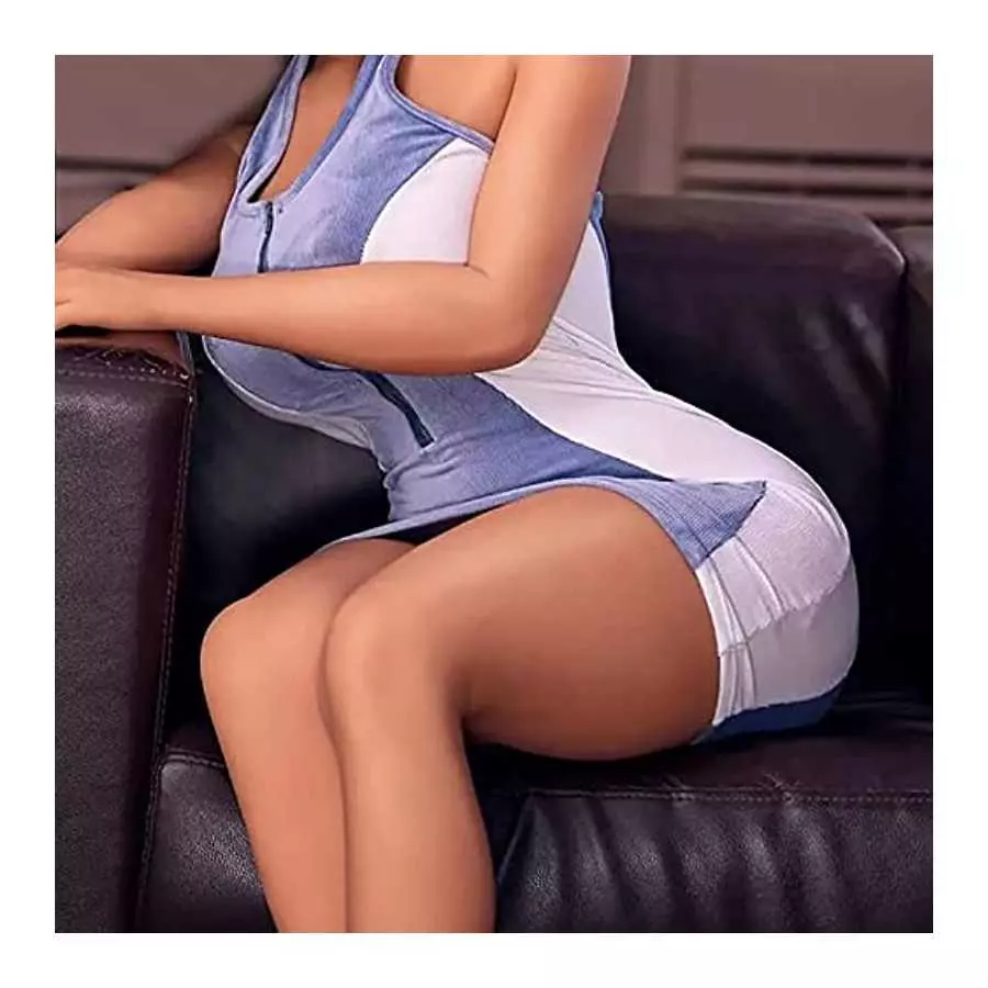 Realistic Full Size Male Life Like Love Doll with Full Size Female Torso PussyAss Adult Stroker, 163CM Huge Butt Boobs Real TPE 