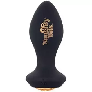 CalExotics SE-4410-46-3 Naughty Bits® Shake Your Ass™ Petite Vibrating Butt Plug