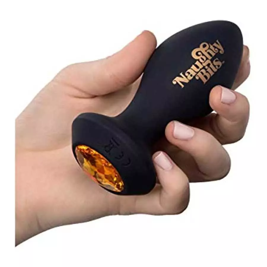 CalExotics SE-4410-46-3 Naughty Bits® Shake Your Ass™ Petite Vibrating Butt Plug