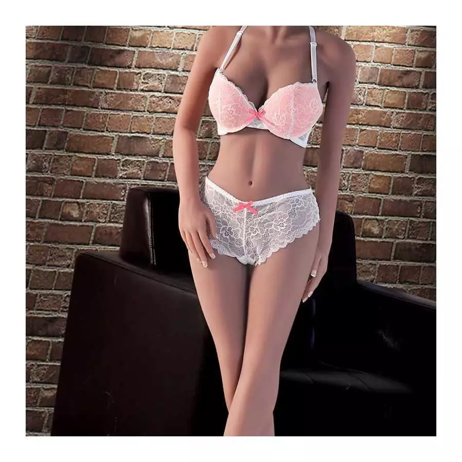 Tan Skin Adult Real Torso Sex Doll 52lbs Lifelike Full Body Male Love Dolls for Men Realistic Vagina Anus Sex Toy with Flexible 